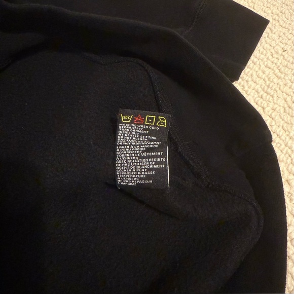 NEW Brunette The Label Black 'Blonde' Crew Neck Sweater - Picture 4 of 4